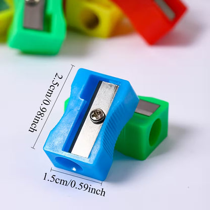 1383-1 ✏️ Mini Sacapuntas Portátiles y Coloridos – Afilado Rápido y Divertido