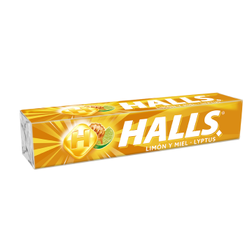 10121-7 🍋🍯 Halls Barra Limón Miel