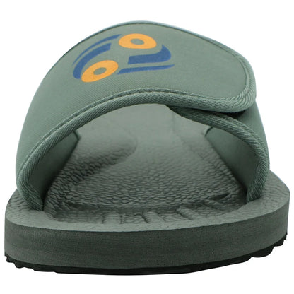 Comfortable Bathroom Slippers for Men Summer Massage Home Rubber Sole Non-Slip Gray Slide Beach Shoes Sandals Wholesale Dropship