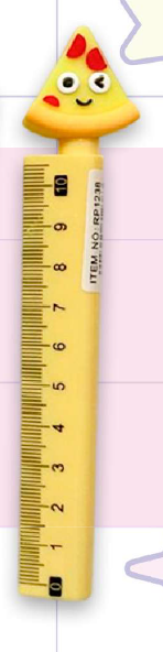 1333-2 ✏️📏 Lapicero Regla 10 cm Positive Kawaii – Ref. RP1325  RP1238 - 25535