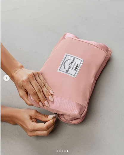 551 🧡 Bolso Expandible Mandarina / lILA – Espacio Inteligente para Tu Ritmo de Vida