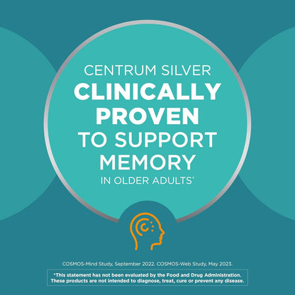 Minis Silver Women'S Multivitamin for Women 50 Plus, Multimineral Supplement with Vitamin D3, B Vitamins, Non-Gmo Ingredients, Supports Memory and Cognition in Older Adults - 280 Ct