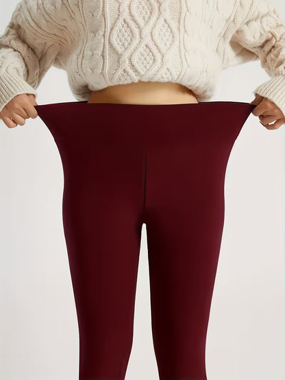 6862 🔥 LEGGINGS TÉRMICOS DE CINTURA ALTA 🖤 T19-05