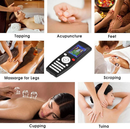 16 Modes EMS Eletric Compex Muscle Stimulator Electrodes Pulse Physiotherapy TENS Machine 4Channel Massageador Body Pads Therapy