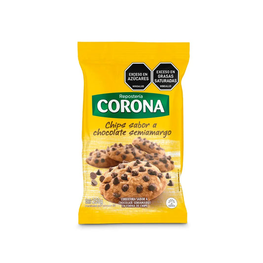 Chips de Chocolate Corona x 250g - N 6540