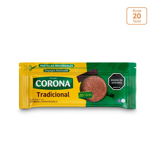 Choc. CORONA 500gx20pastx48brr - N 6571