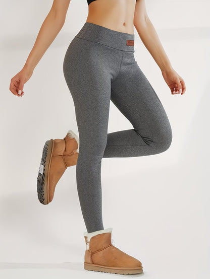 6864 🔥 PANTALONES TÉRMICOS DE FORRO POLAR PARA MUJER 🖤