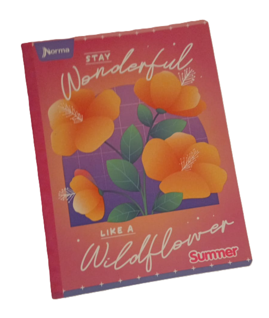 1353-41   🌸📒 Cuaderno Cosido Summer Norma Niña – Donde estudiar se siente bonito 23898