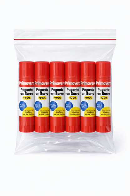 13128-1 🧴 Pegante en Barra Primavera Blanco 40 g – Adhesión limpia, ideas seguras 🧴