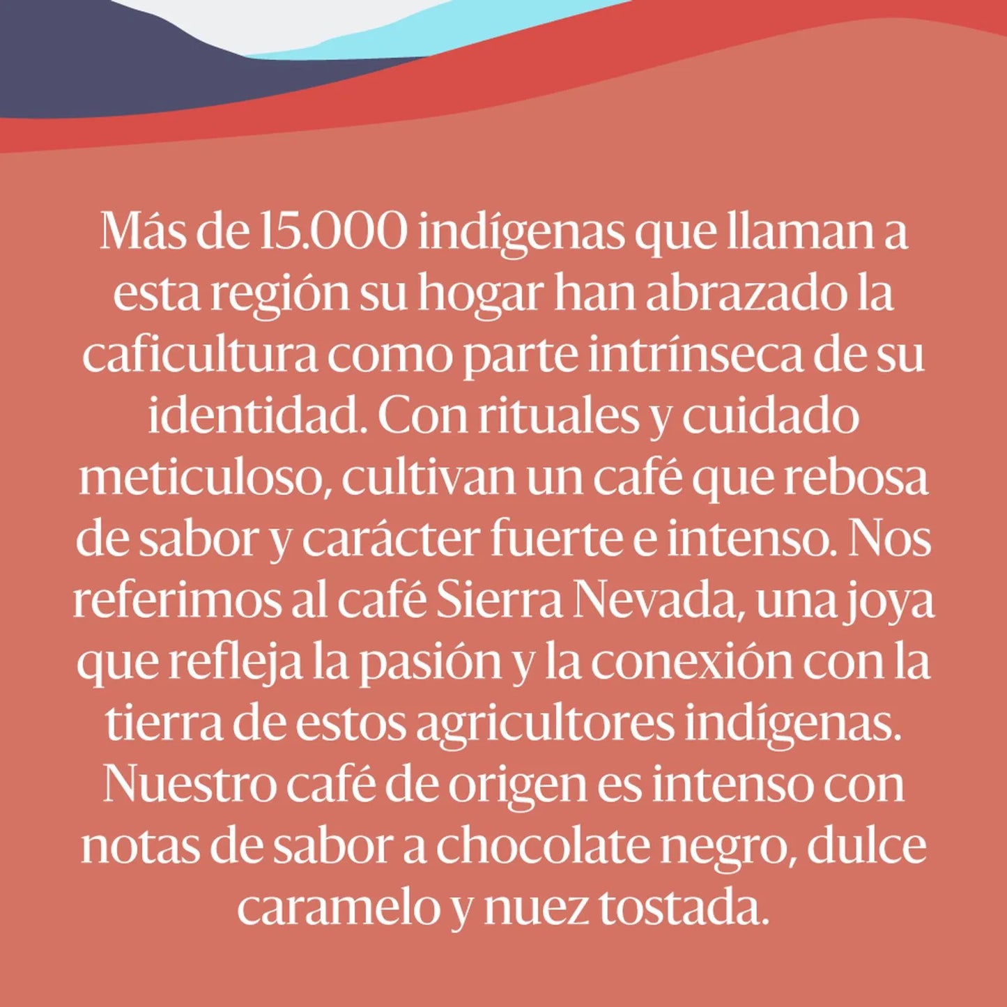 1091-7 ☕⛰️ Café Origen Sierra Nevada Juan Valdez – Molido