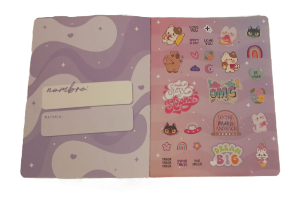 1353-50 🌸📘 Cuaderno Cosido Norma Summer – Niña 25856