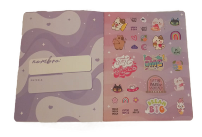 1353-50 🌸📘 Cuaderno Cosido Norma Summer – Niña 25856