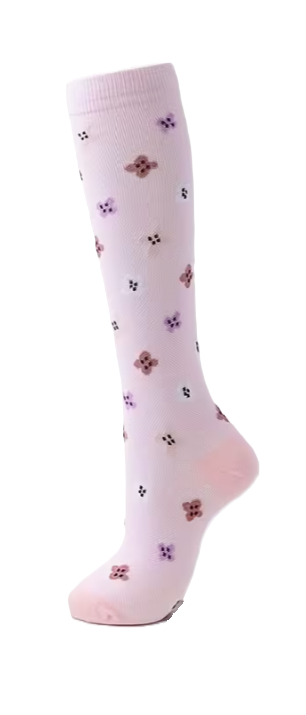 6311 🌸 Calcetines de Compresión con Patrones Florales