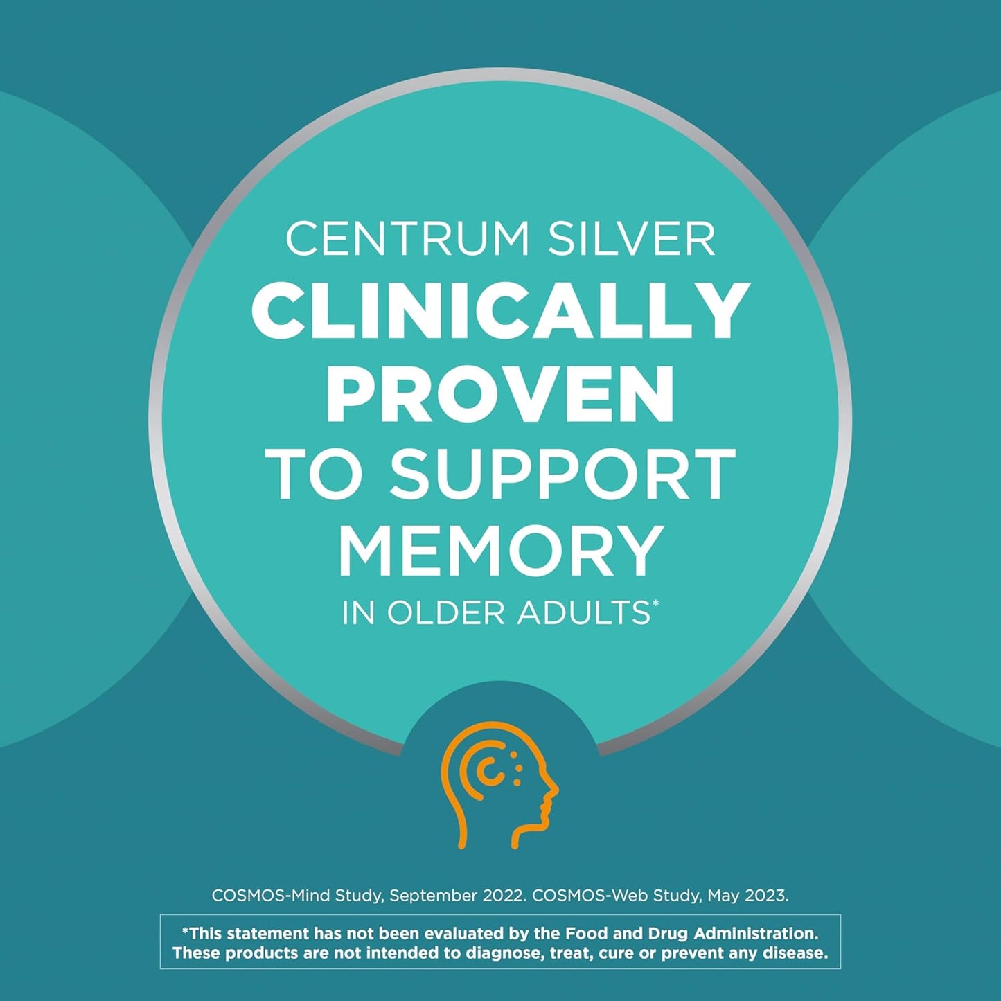 Minis Silver Multivitamin Tablet for Adults 50 Plus, Multimineral Supplement, Vitamin D3, B-Vitamins, Gluten Free, Non-Gmo Ingredients, Supports Memory and Cognition in Older Adults - 320 Ct