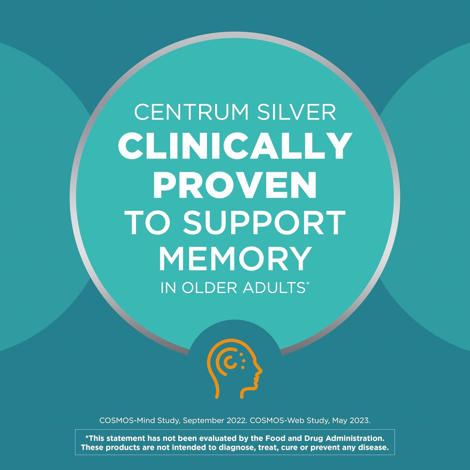 Minis Silver Multivitamin Tablet for Adults 50 Plus, Multimineral Supplement, Vitamin D3, B-Vitamins, Gluten Free, Non-Gmo Ingredients, Supports Memory and Cognition in Older Adults - 320 Ct