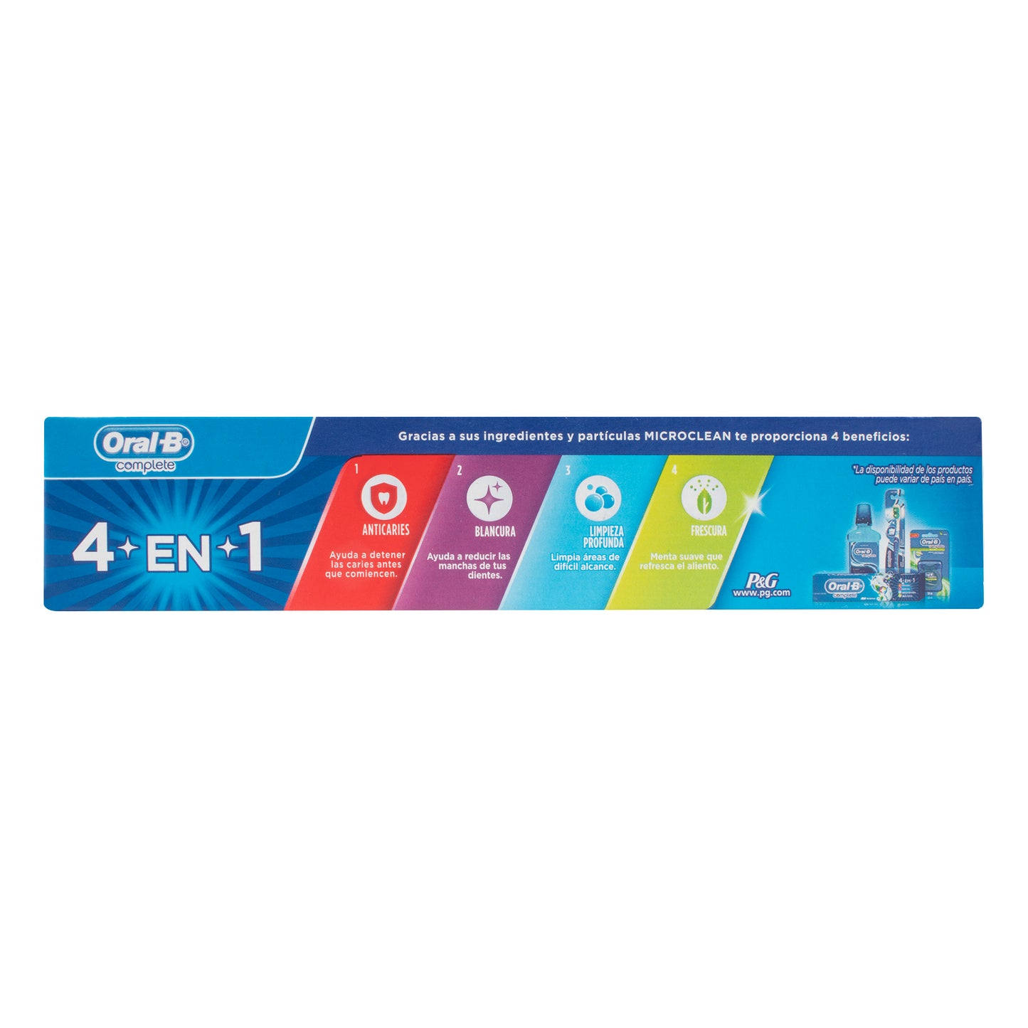 12216 🦷 Crema Dental Oral-B Complete 4 en 1 60g ✨