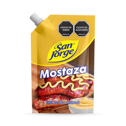 102101-2 🌭✨ Salsa Mostaza San Jorge 200g