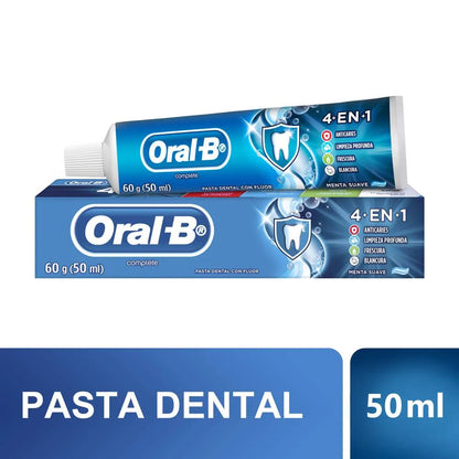 12216 🦷 Crema Dental Oral-B Complete 4 en 1 60g ✨