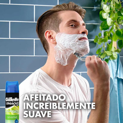 Gel Gillette Mach3 Sensitive x 2 unds x 198g c/u  - N22853