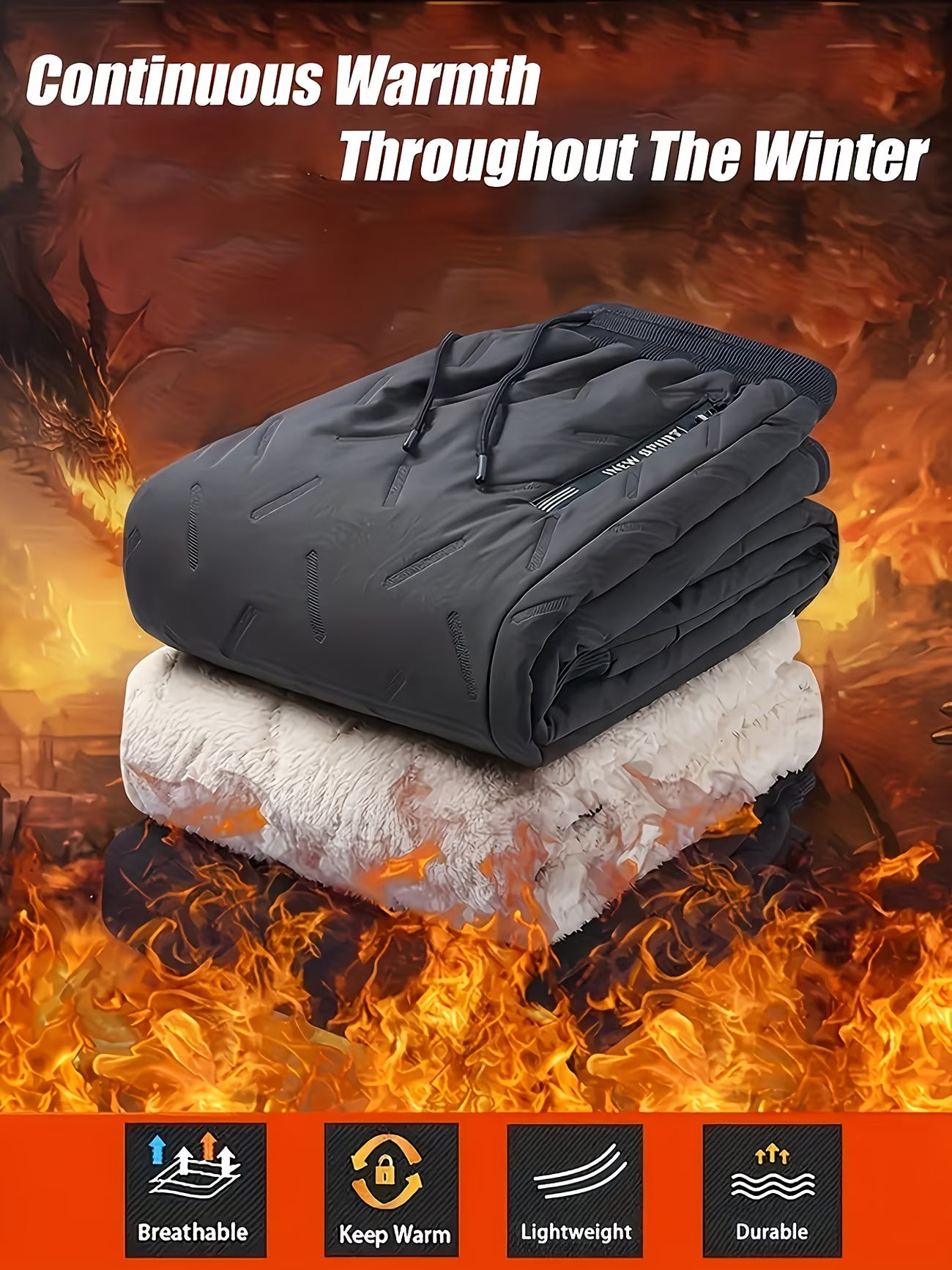 7421 ❄️ PANTALONES TÉRMICOS PARA HOMBRE 🔥 - TR45832848388