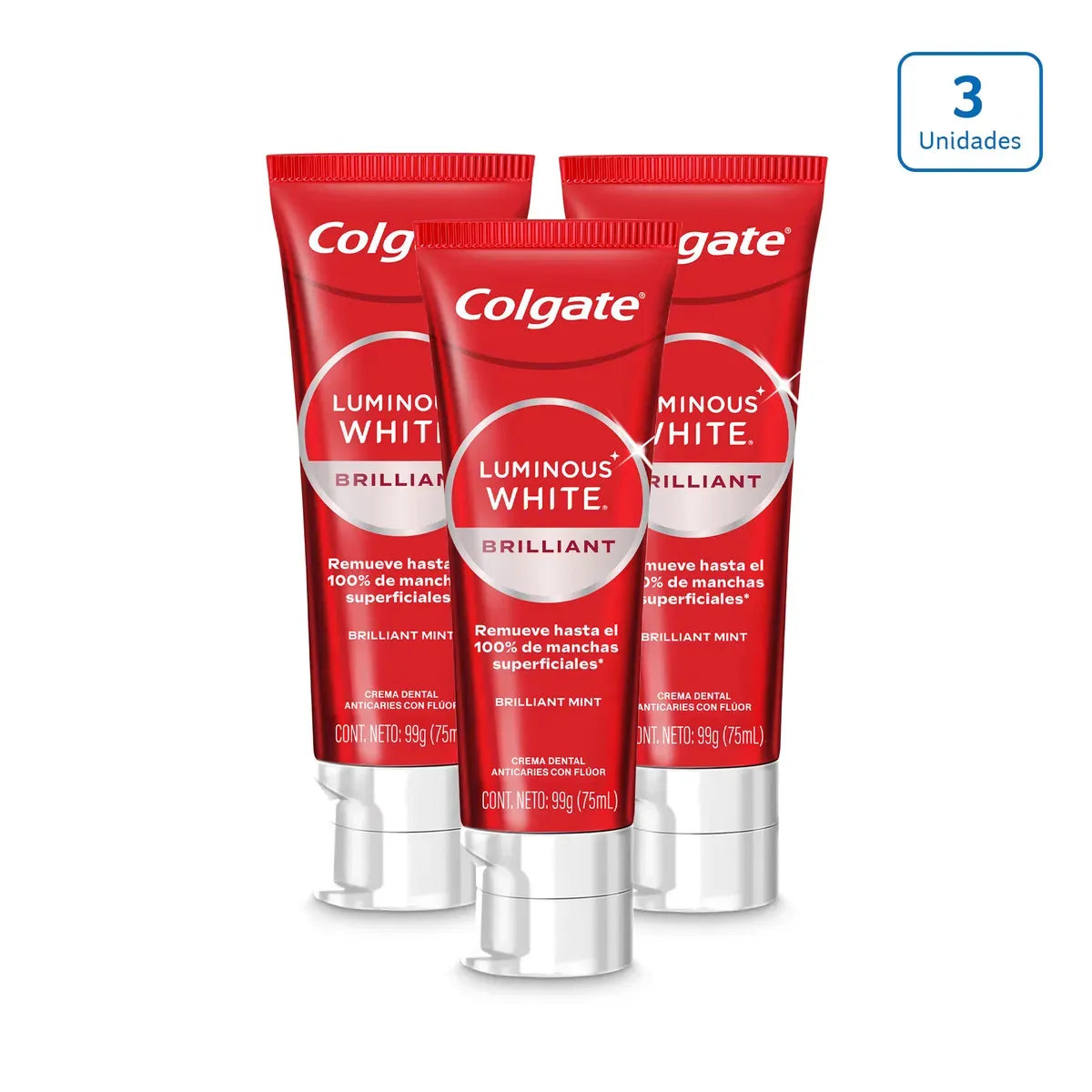 1222 Crema Dental Luminous White Brilliant