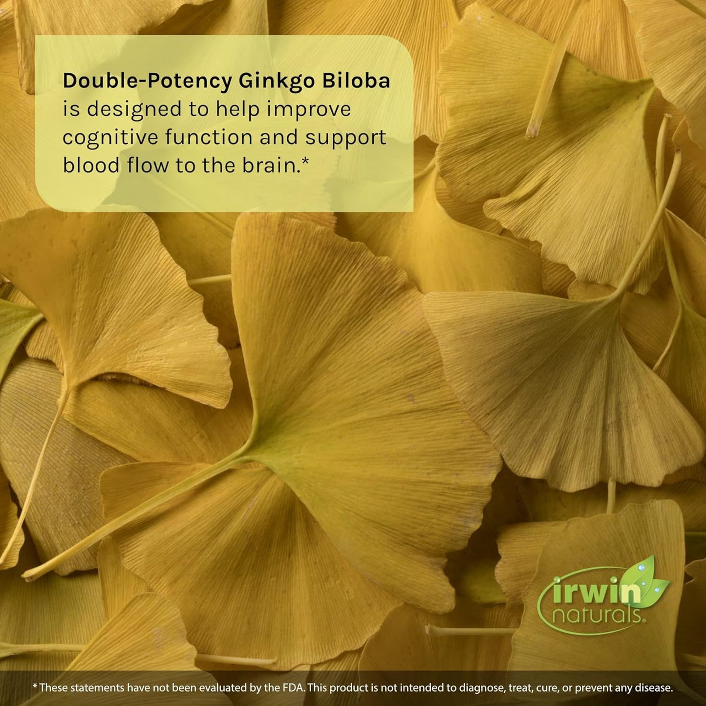 Double-Potency Ginkgo Biloba 240Mg Extra Strength Brain Health Supplement - Enhance Memory, Mental Focus, Alertness, Concentration & Herbal Energy Booster - 60 Liquid Softgels