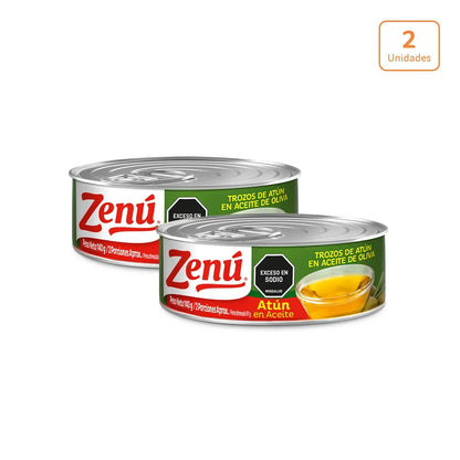 Lomo de atún aceite de oliva x 140g c/u - N83360