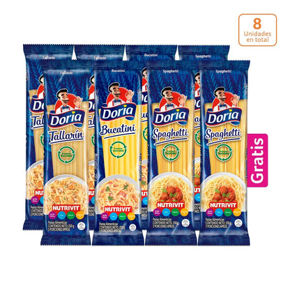 Combo - Paga 7 Lleva 8: Bucattini + Tallarin + Spaghetti - N 83979