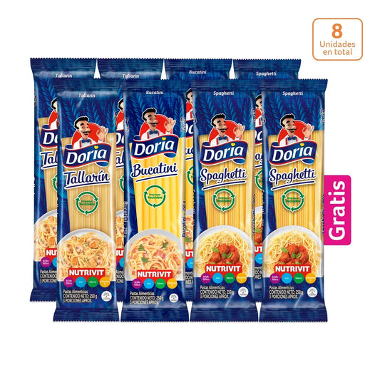 Combo - Paga 7 Lleva 8: Bucattini + Tallarin + Spaghetti - N 83979