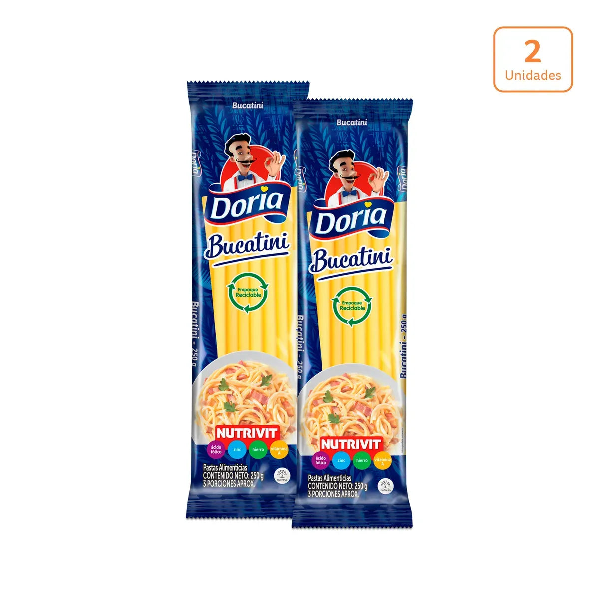 Combo - Paga 7 Lleva 8: Bucattini + Tallarin + Spaghetti - N 83979