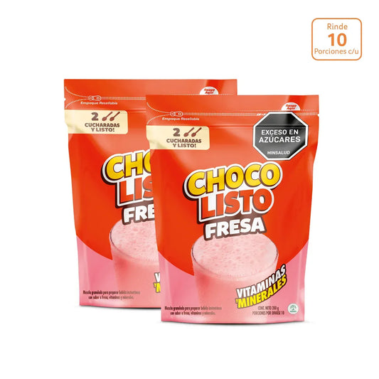 Combo - 2 Chocolisto Fresa bolsa x 200g c/u Oferta - N 84056