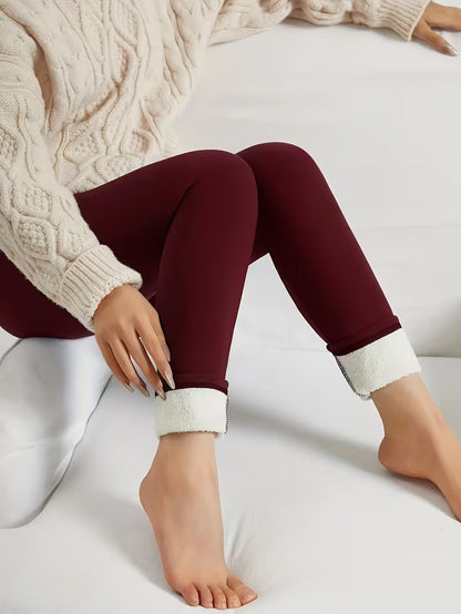 6862 🔥 LEGGINGS TÉRMICOS DE CINTURA ALTA 🖤 T19-05