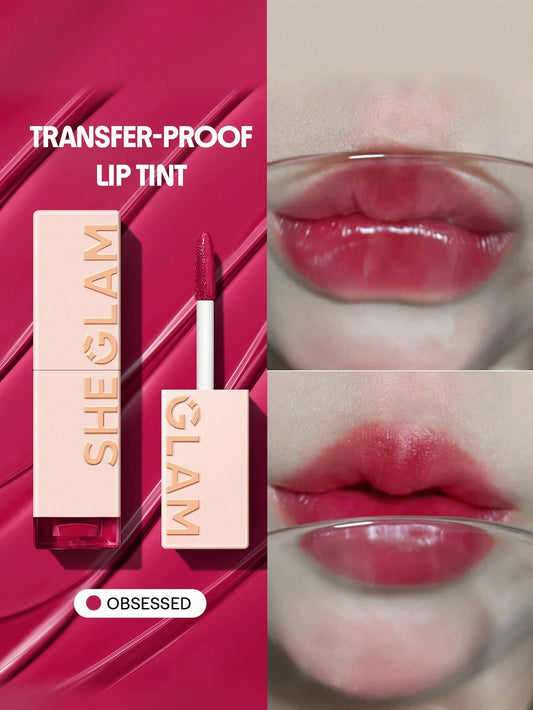 SHEGLAM Take a Hint Lip Tint-Obsessed Color Changing Long-Lasting Lip Gloss High Gloss Finish All Day Non-Sticky Moisturizing Lip Stain for Dry Lips Pink Liquid Lipstick Easter Mother'S Day Graduation Birthday Holiday Winter Y2K Fancy Fashion Makeup Cosmetic Party Beach Travel Camping Outdoors School Campus Trip Festivals Decor Gift Present Rose Girl Cosplay Best Color Charm Vibe
