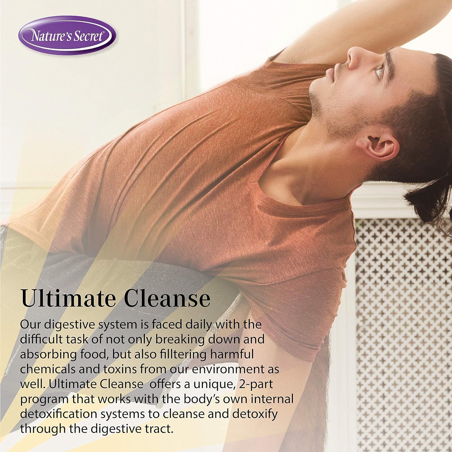 Ultimate Cleanse 2-Part Total Body Detoxification & Elimination Supports Digestion, Wellness, Colon Health & Regularity - Multi-Herb Digestion & Multi-Fiber Cleanse - 240 Tablets