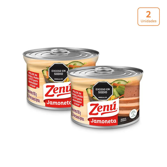 Jamoneta Zenú x 180g c/u - N9041