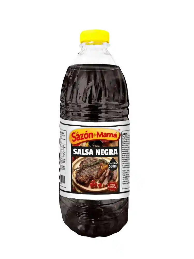 1021163 🍲✨ Salsa Negra Sazón de Mamá 500ml