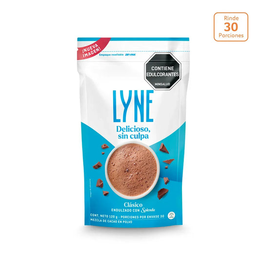 Chocolate en polvo Lyne con Splenda x 120g - N94054