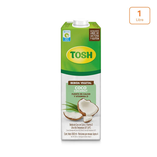 Bebida Tosh coco sin azúcar x 1L - N94734