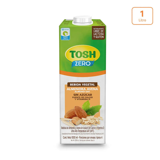 Bebida Tosh Avena Almendra sin azúcar x 1L - N4790