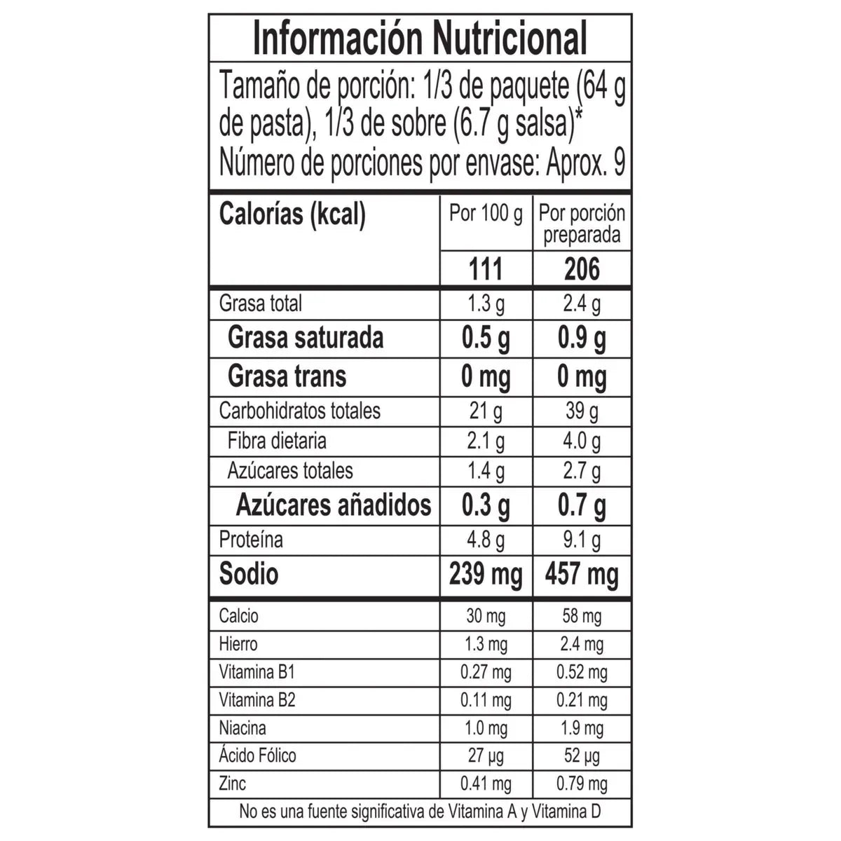 Macarrones con Queso DORIA x630g 3Pack - N 95448