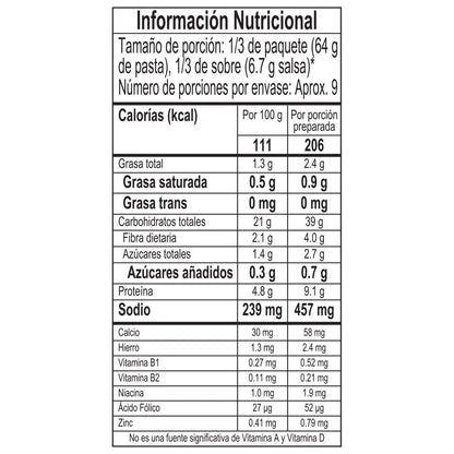 Macarrones con Queso DORIA x630g 3Pack - N 95448