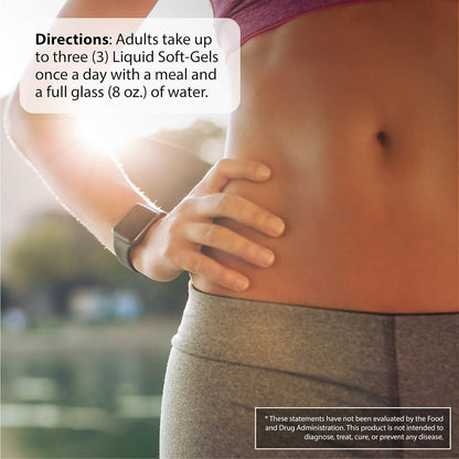 Bloat-Away - Water Balance Support - Replenish Electrolytes & Essential Minerals - 60 Liquid Soft-Gels