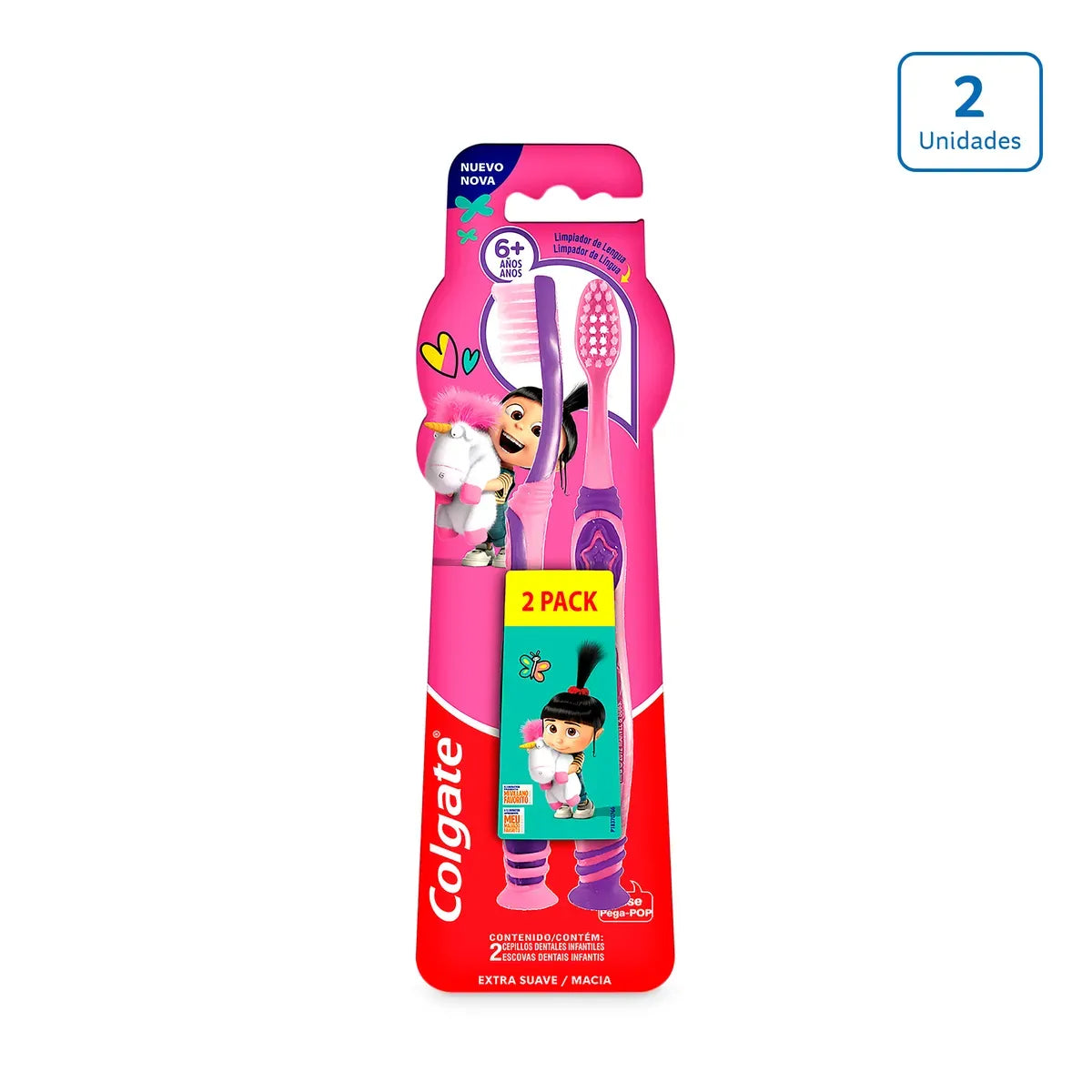 Cepillo Dental Colgate Agnes 6+ x 2 unds - CÓD N97551