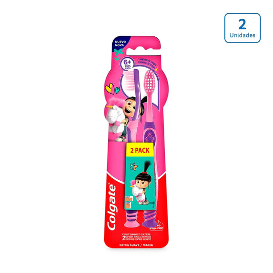 Cepillo Dental Colgate Agnes 6+ x 2 unds - CÓD N97551