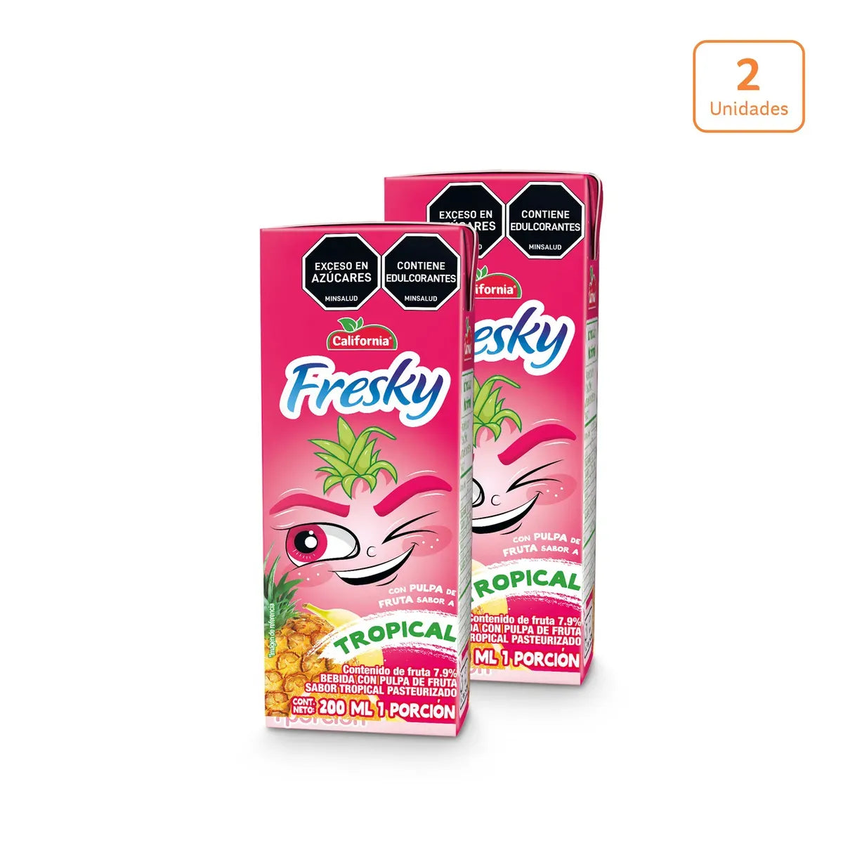 Refrescos Fresky surtido x 6 unds x 200ml c/u - N97800