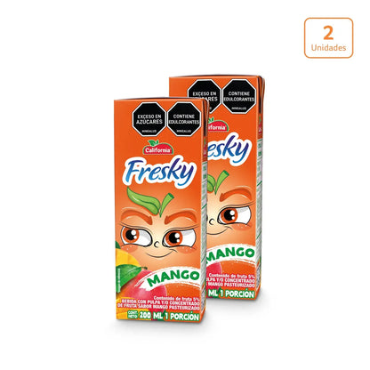 Refrescos Fresky surtido x 6 unds x 200ml c/u - N97800