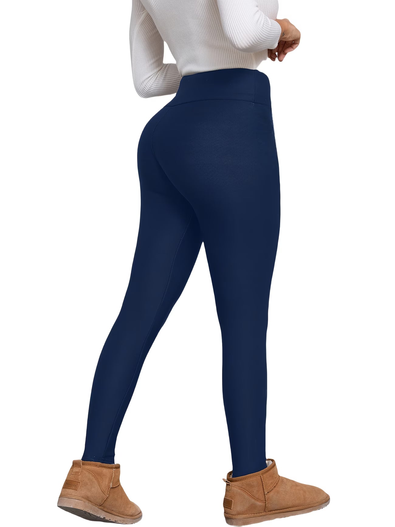 6864 🔥 PANTALONES TÉRMICOS DE FORRO POLAR PARA MUJER 🖤