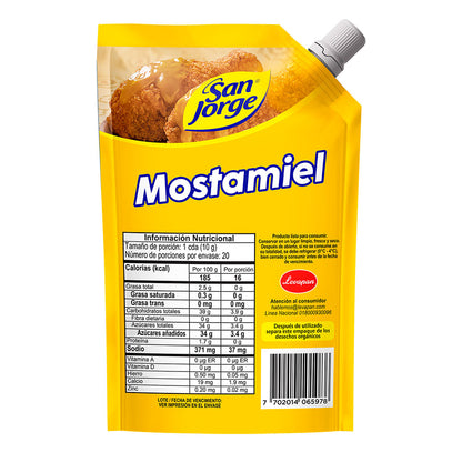 102101-1 🍯✨ Salsa Mostamiel San Jorge 200g