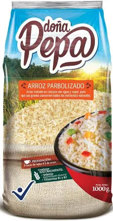 1032-1 🍚 Arroz Doña Pepa Parbolizado Bolsa x 1 KILO - TR14 C