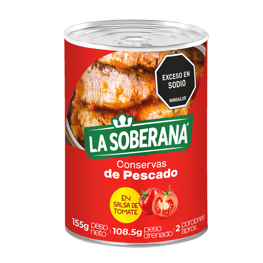 101375 🐟 La Soberana Tinapa Tomate 155g